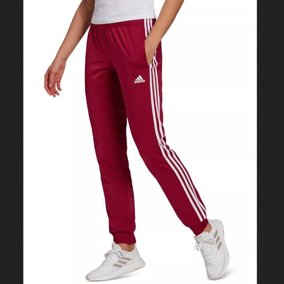 adidas Pants - NWT Adidas  Women's Essentials Warm-Up Slim Tapered 3-Stripes Track Pants